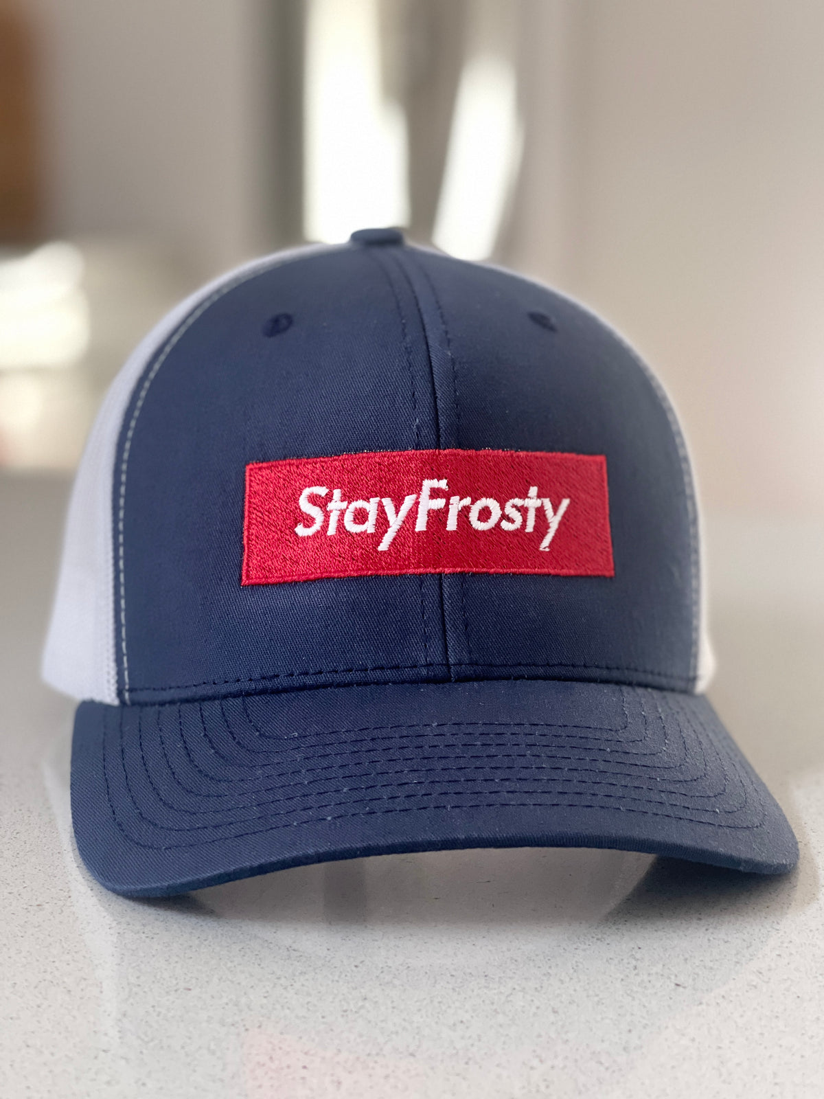 Stay Frosty Trucker Cap - Feet Wet Apparel