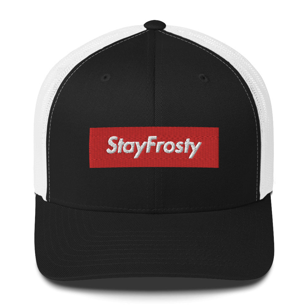 Stay Frosty Trucker Cap - Feet Wet Apparel
